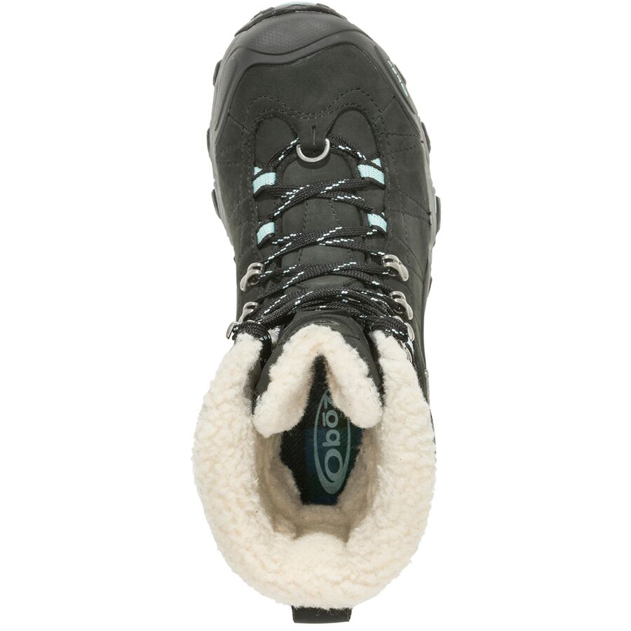 oboz women's bridger 9 in insulated bdry boot