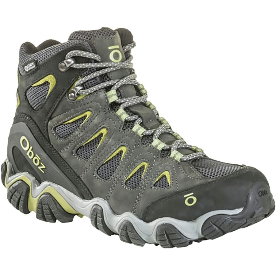 oboz red hiking boots