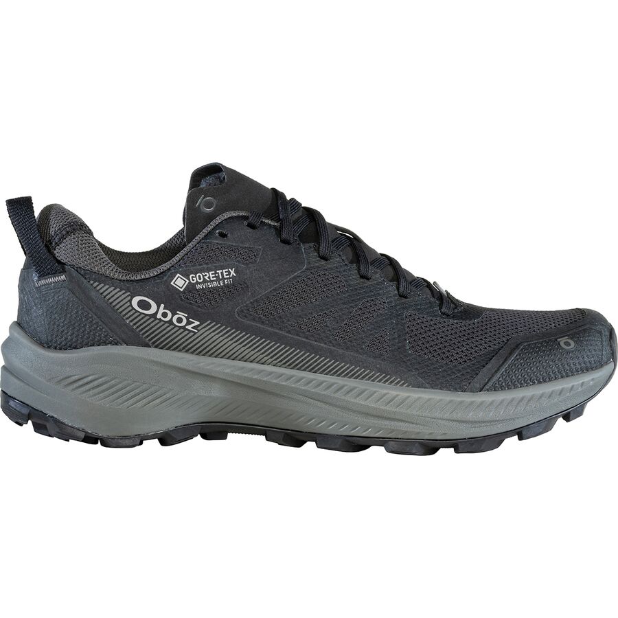 Мужские кроссовки Oboz Katabatic LT GTX Low Hiking, цвет: Чёрный морской