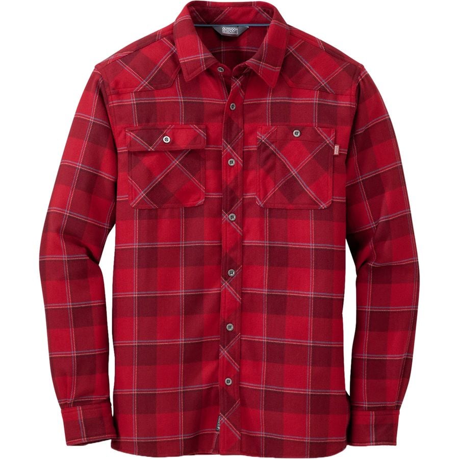 Outdoor Research Feedback Flannel Shirt - Men's | Backcountry.com