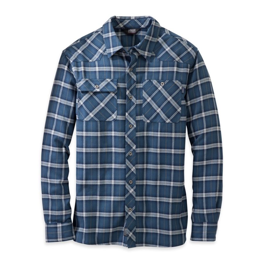 Outdoor Research Feedback Flannel Shirt - Long-Sleeve - Men's