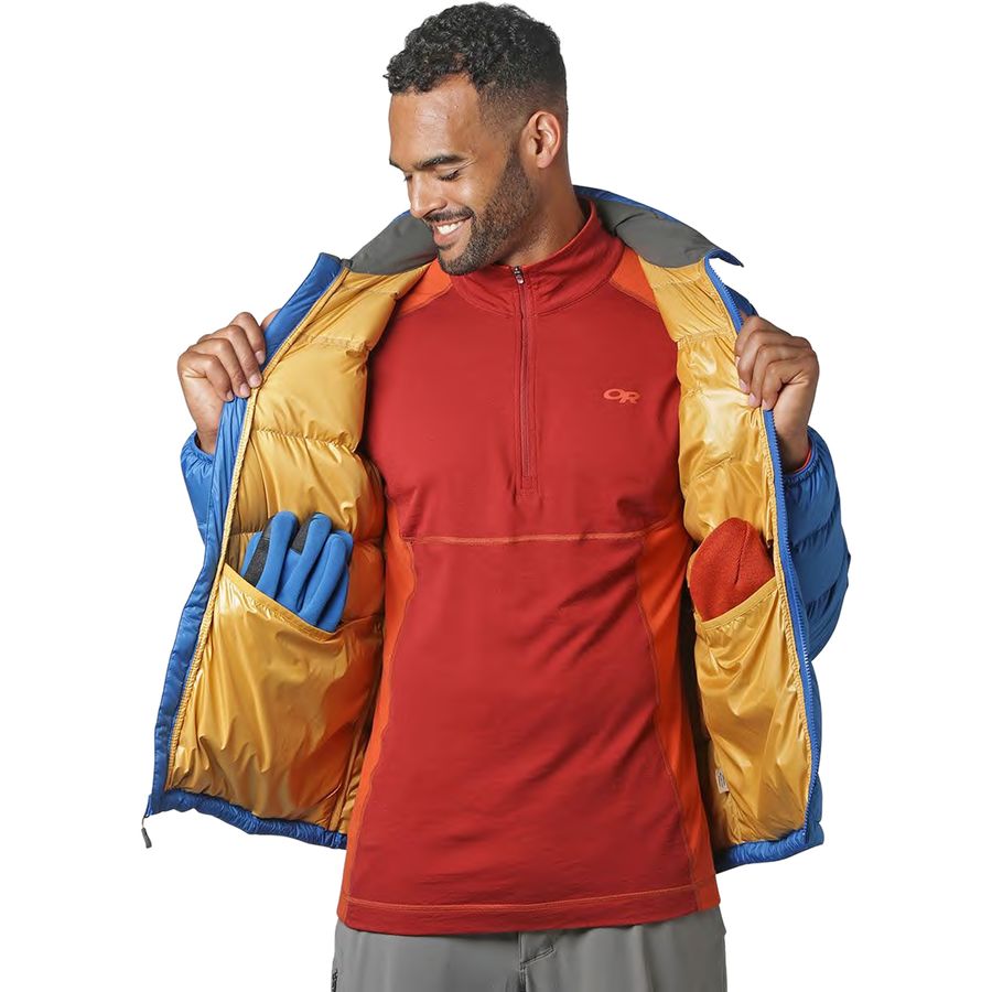 outdoor research transcendent down jacket men's