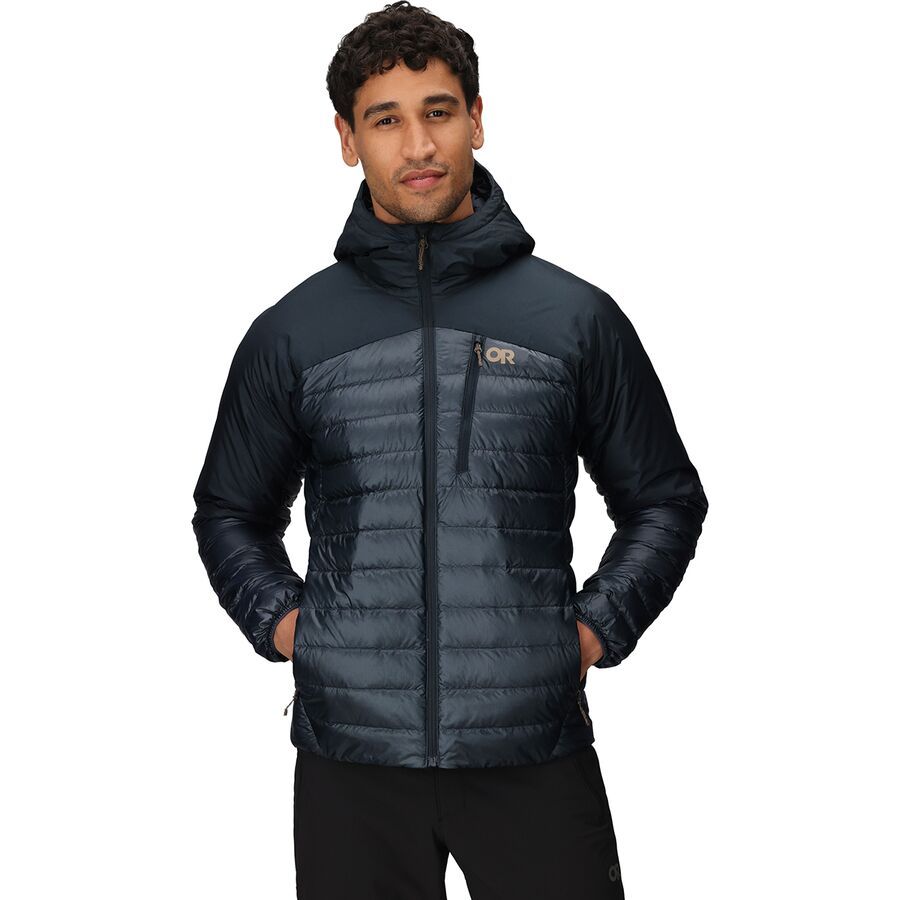 Helium Down Hooded Jacket - Men's