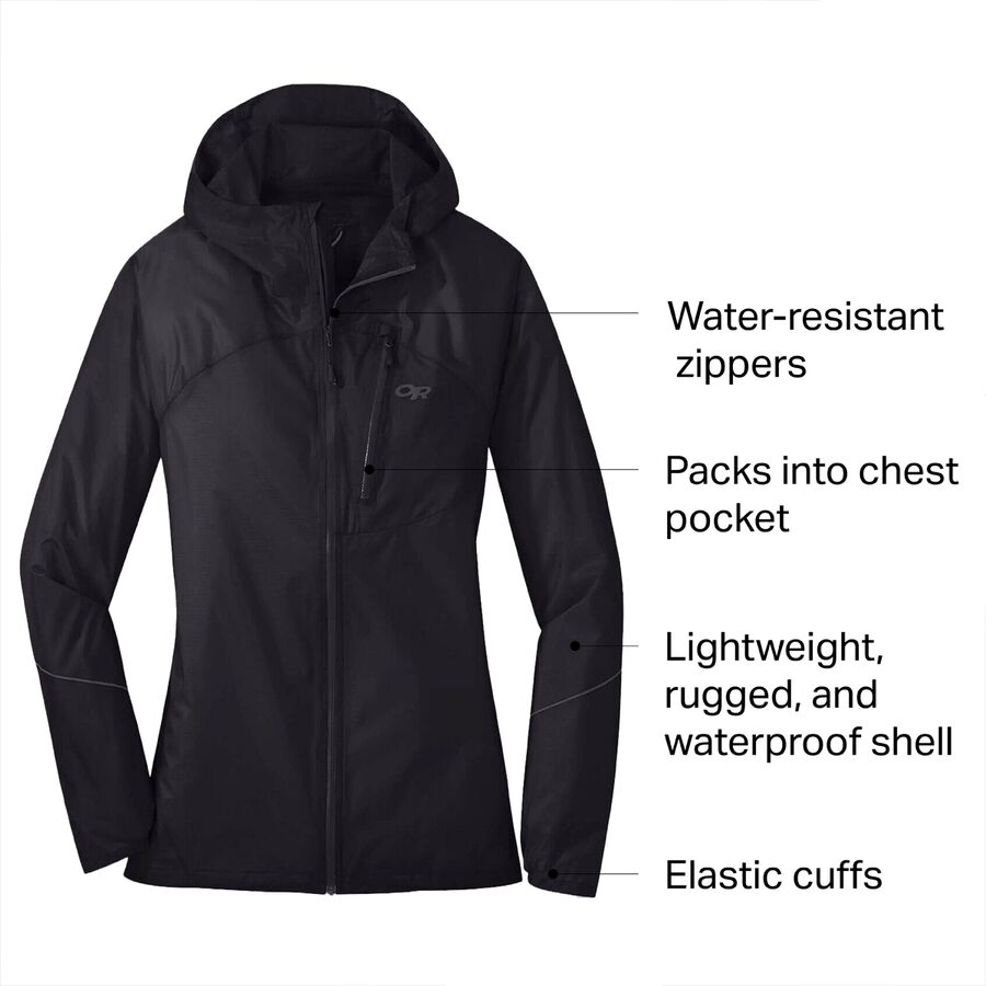 outdoor research rain shell