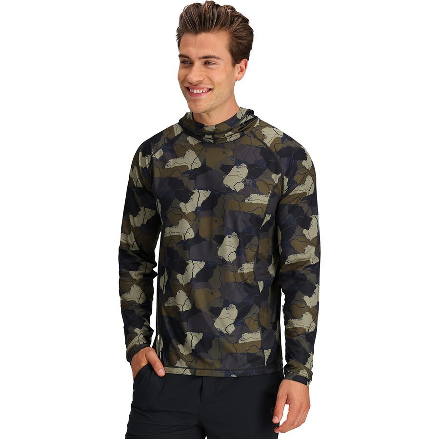 Echo Printed Hoodie - Men's