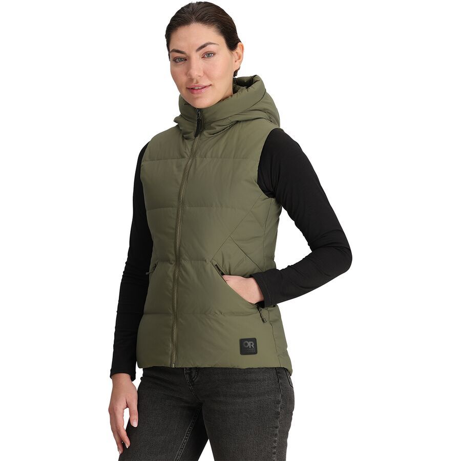 Coze Hooded Down Vest - Women's