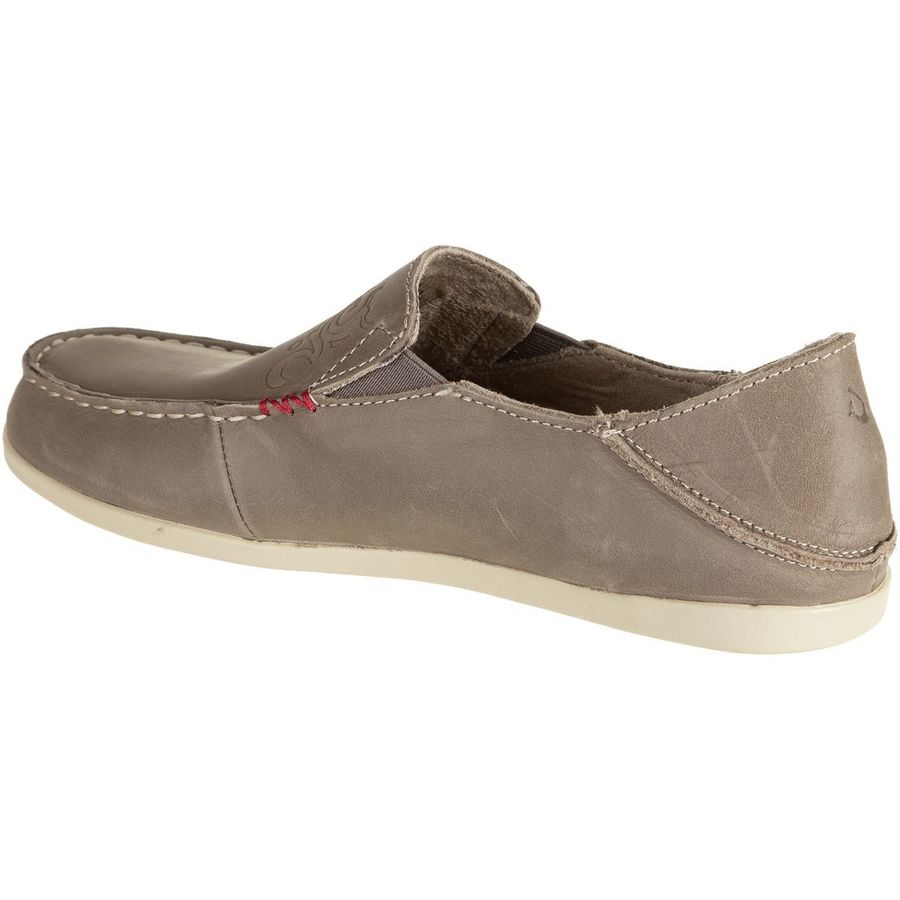 olukai women's nohea nubuck slip on shoes
