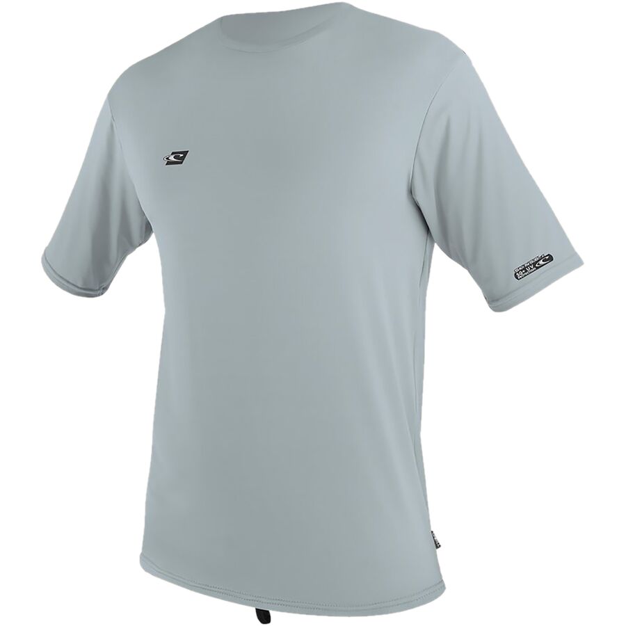 O'Neill Men's Trvlr UPF Traverse Stripe Standard Short Sleeve Woven