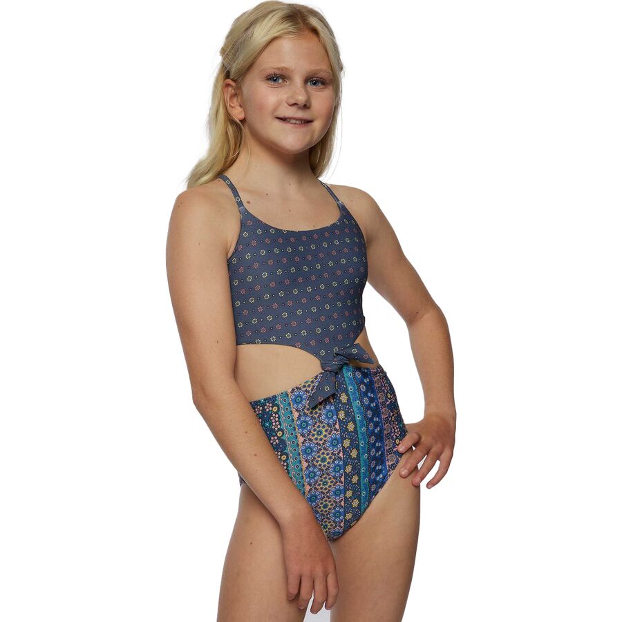 Margot Knot One-Piece Swimsuit - Girls'