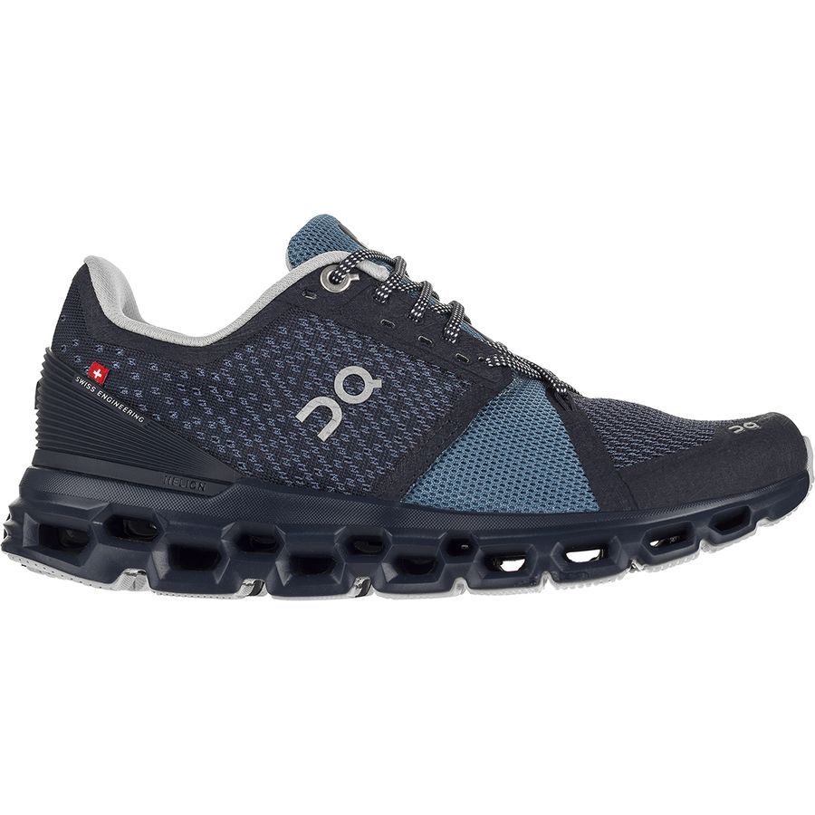 navy running shoes womens