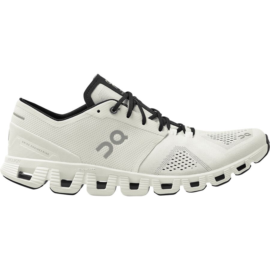 On - Cloud X Running Shoe - Men's - White/Black