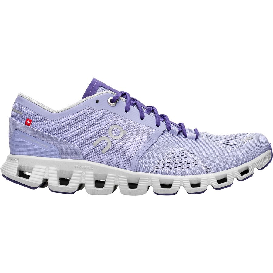 On - Cloud X Running Shoe - Women's - Lavender/Ice