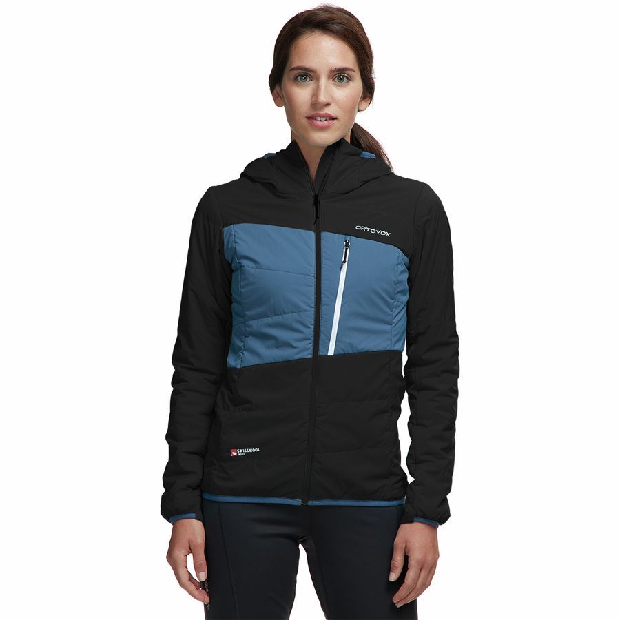 ortovox fleece plus jacket m black raven