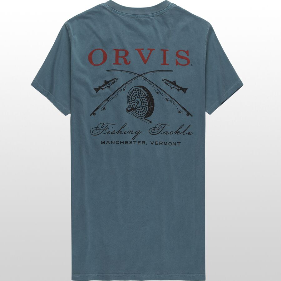 Orvis Crossed Rods Vintage Pocket Short-Sleeve T-Shirt - Men's ...