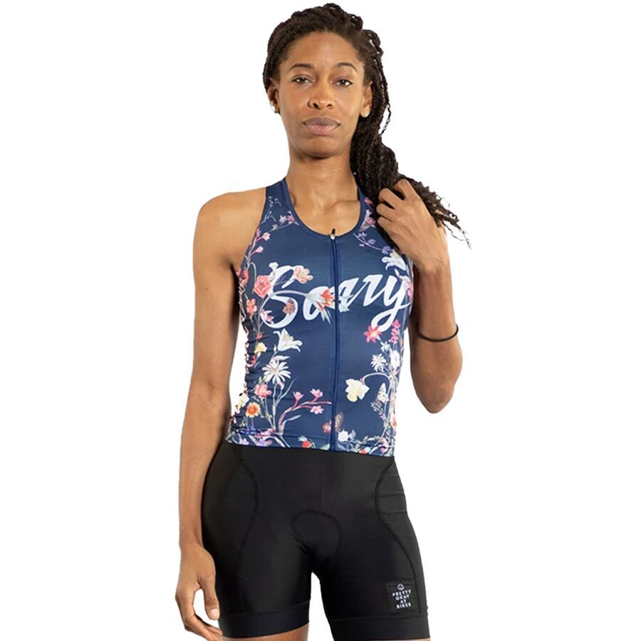 Floral Racerback Jersey - Women's