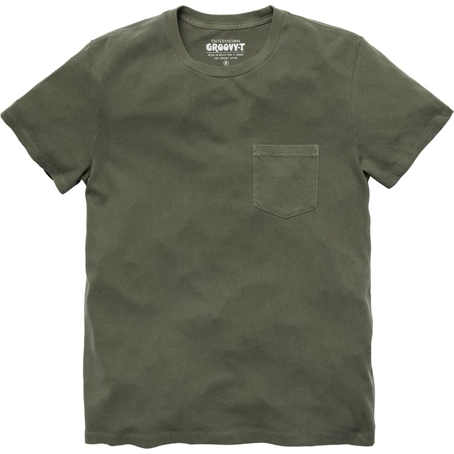 Outerknown - Groovy Pocket T-Shirt - Men's - Safari