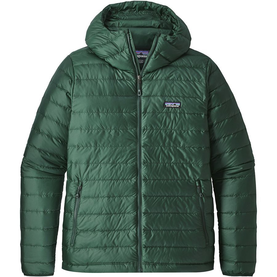 patagonia down sweater industrial green