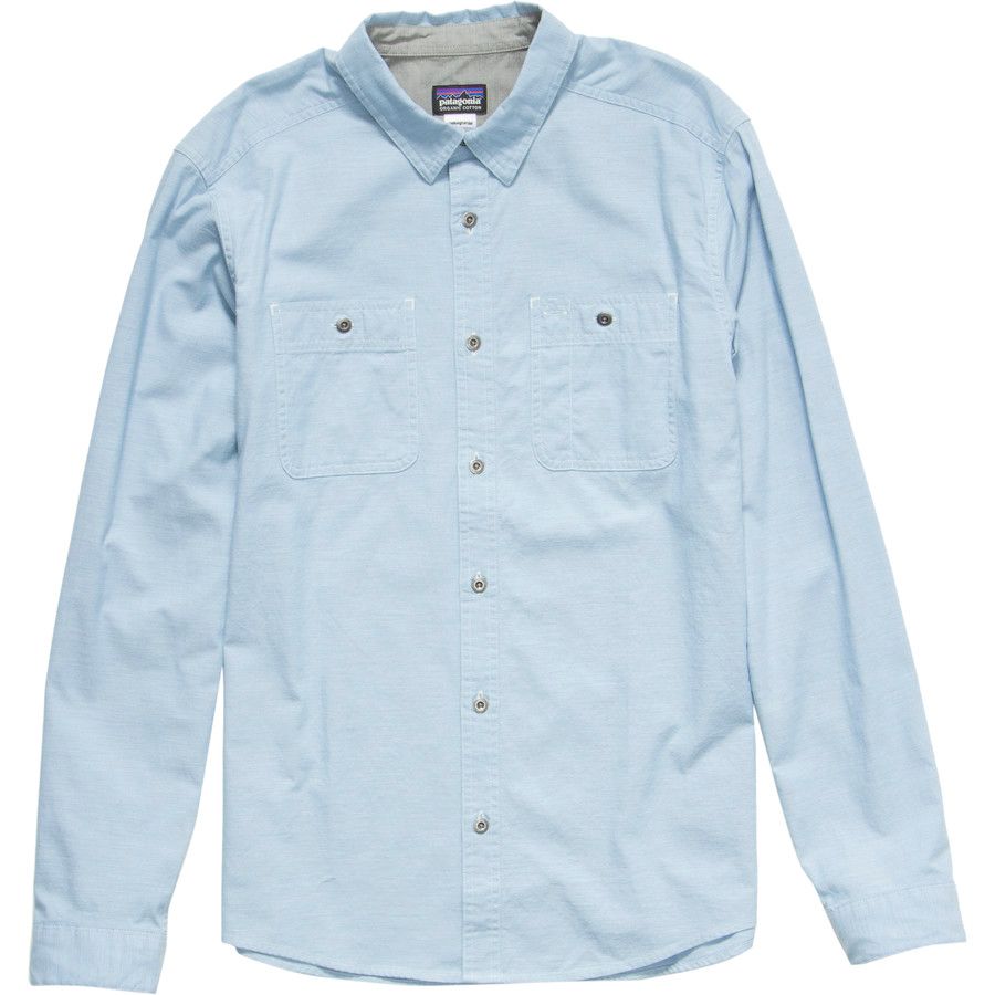 Patagonia Chambray Workwear Shirt LongSleeve Men's Clothing