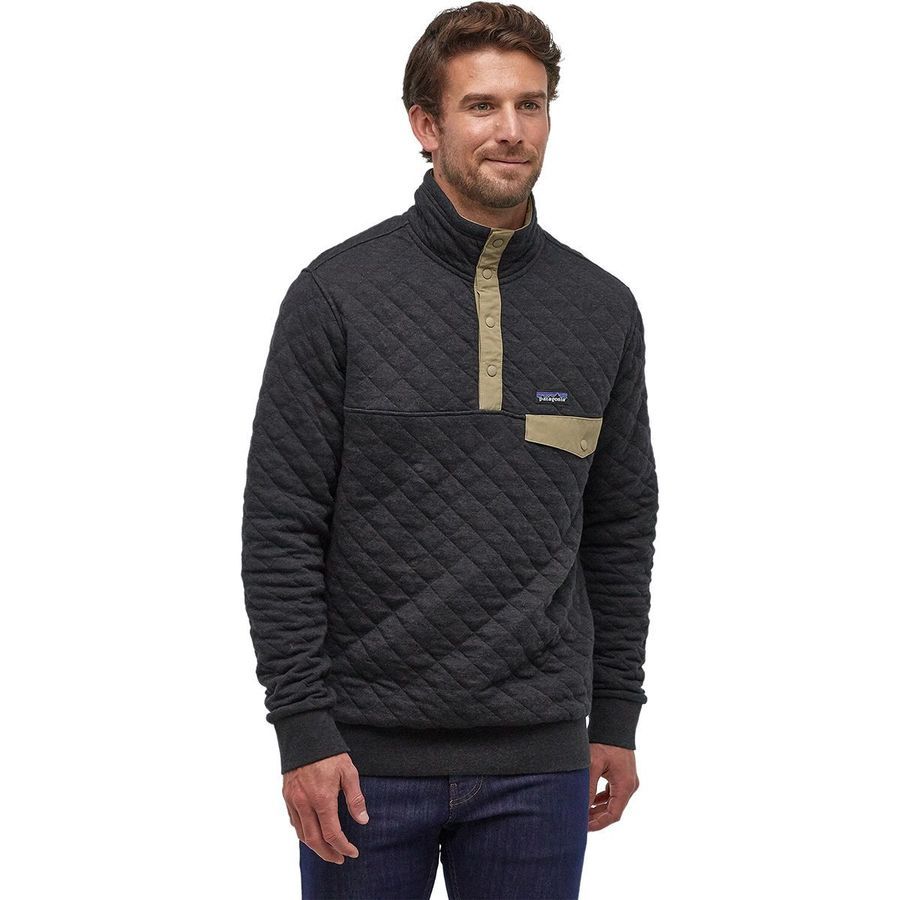 Patagonia Organic Cotton Quilt SnapT Fleece Pullover Men's