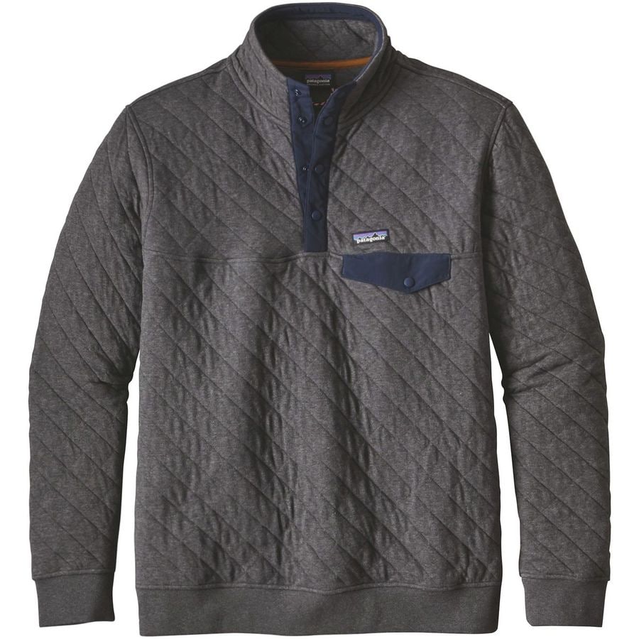 Patagonia Organic Cotton Quilt Snap-T Fleece Pullover - Men's ...