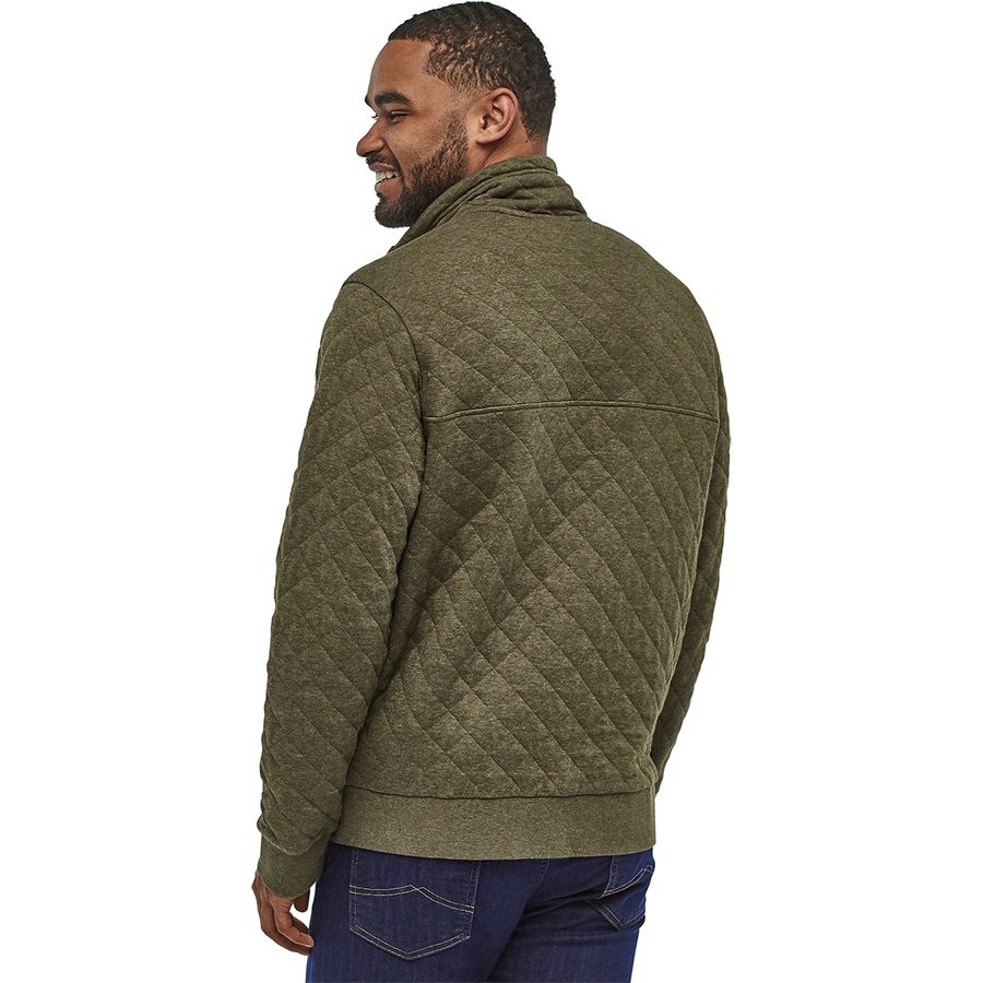Patagonia Organic Cotton Quilt SnapT Fleece Pullover Men's