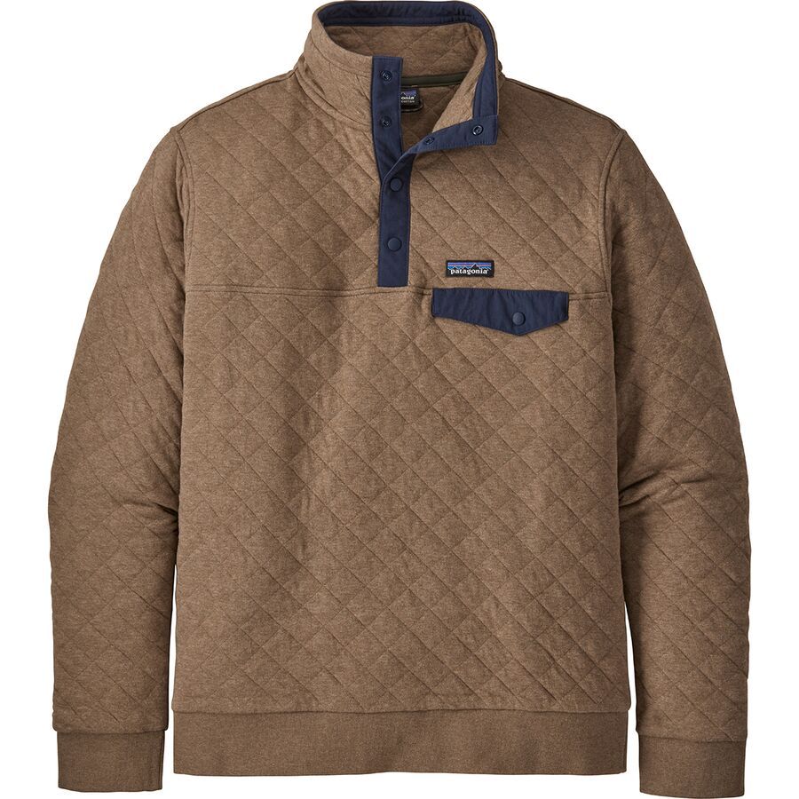 Patagonia Organic Cotton Quilt SnapT Fleece Pullover Men's