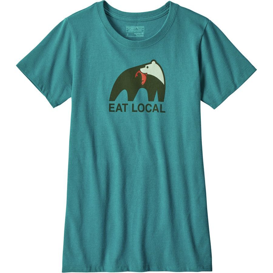 Patagonia Eat Local Upstream Responsibili-Tee Shirt - Womens