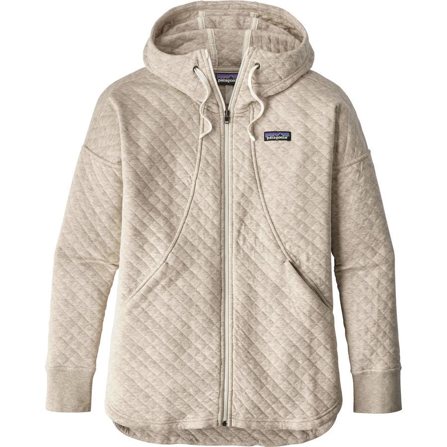 Patagonia Organic Cotton Quilt Full-Zip Hoodie - Women's | Backcountry.com