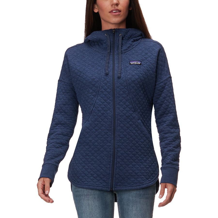 Patagonia Organic Cotton Quilt FullZip Hoodie Women's