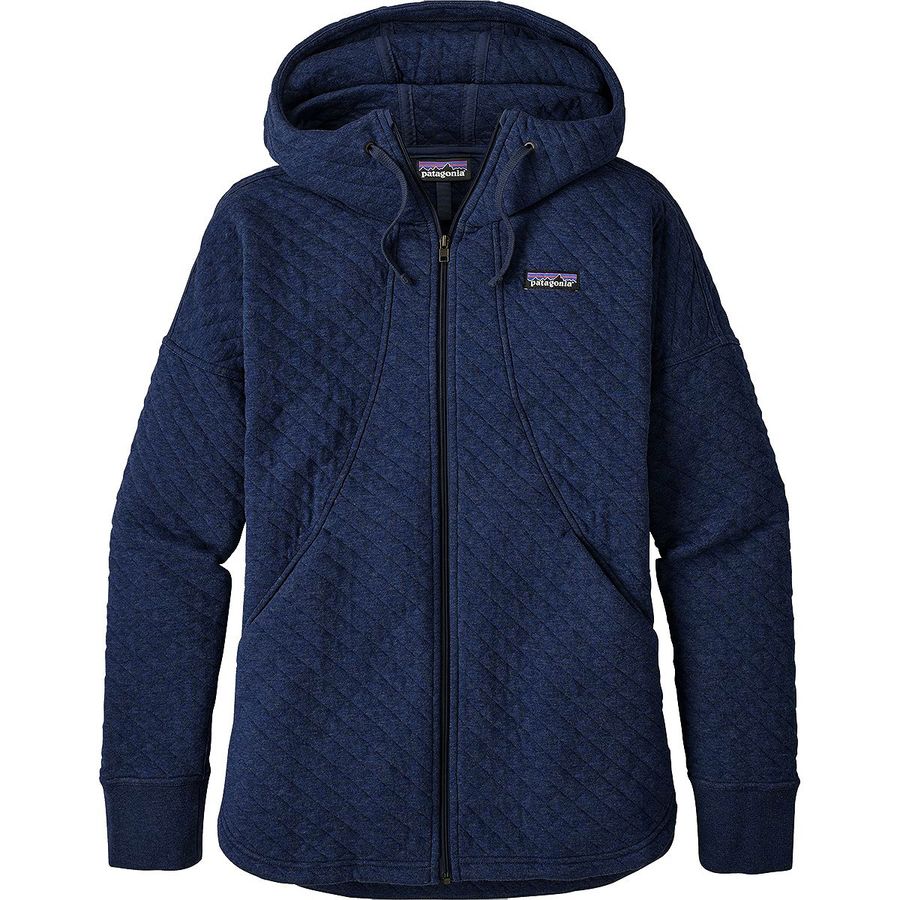 Patagonia Organic Cotton Quilt Full-Zip Hoodie - Women's | Backcountry.com