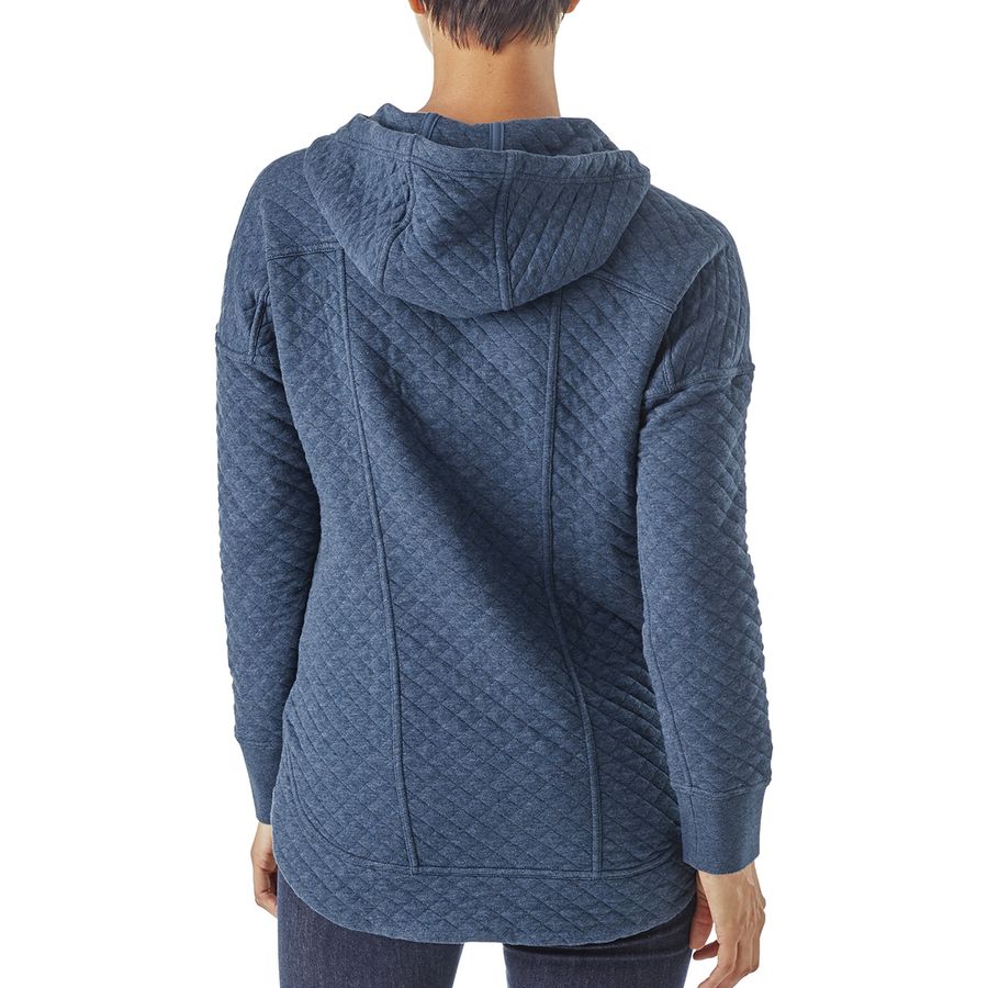 Patagonia Organic Cotton Quilt Full-Zip Hoodie - Women's | Backcountry.com