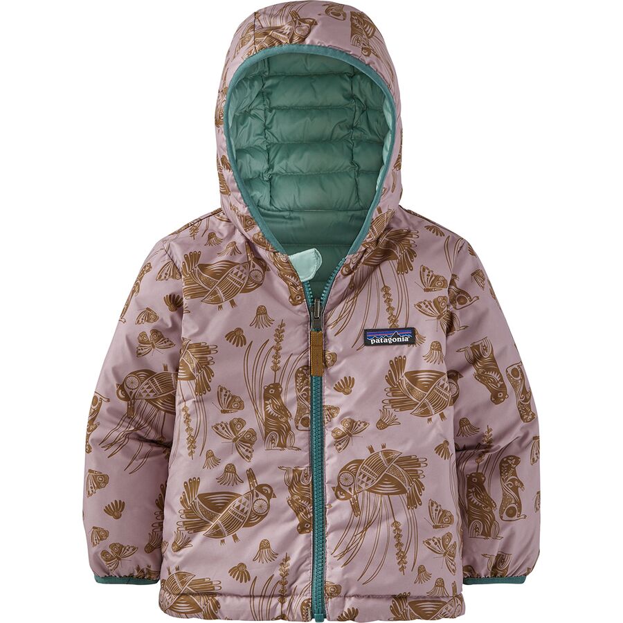 Patagonia Reversible Down Sweater Hoodie Toddler Girls'