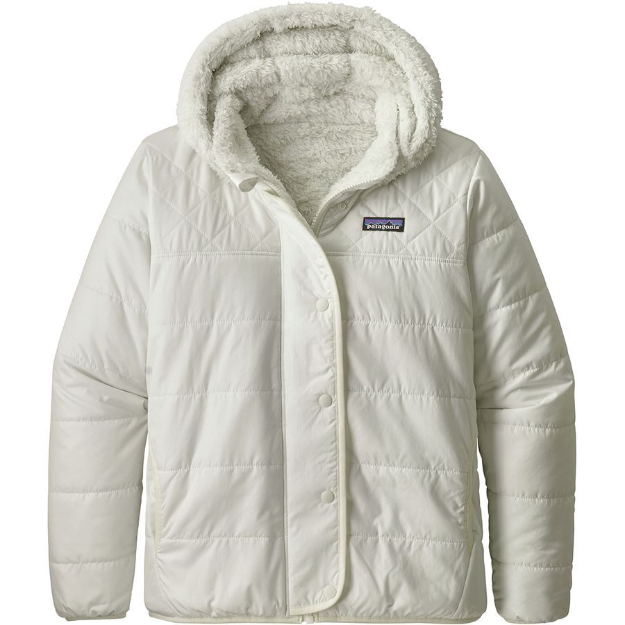 Patagonia Reversible Dream Song Hooded Down Jacket Girls