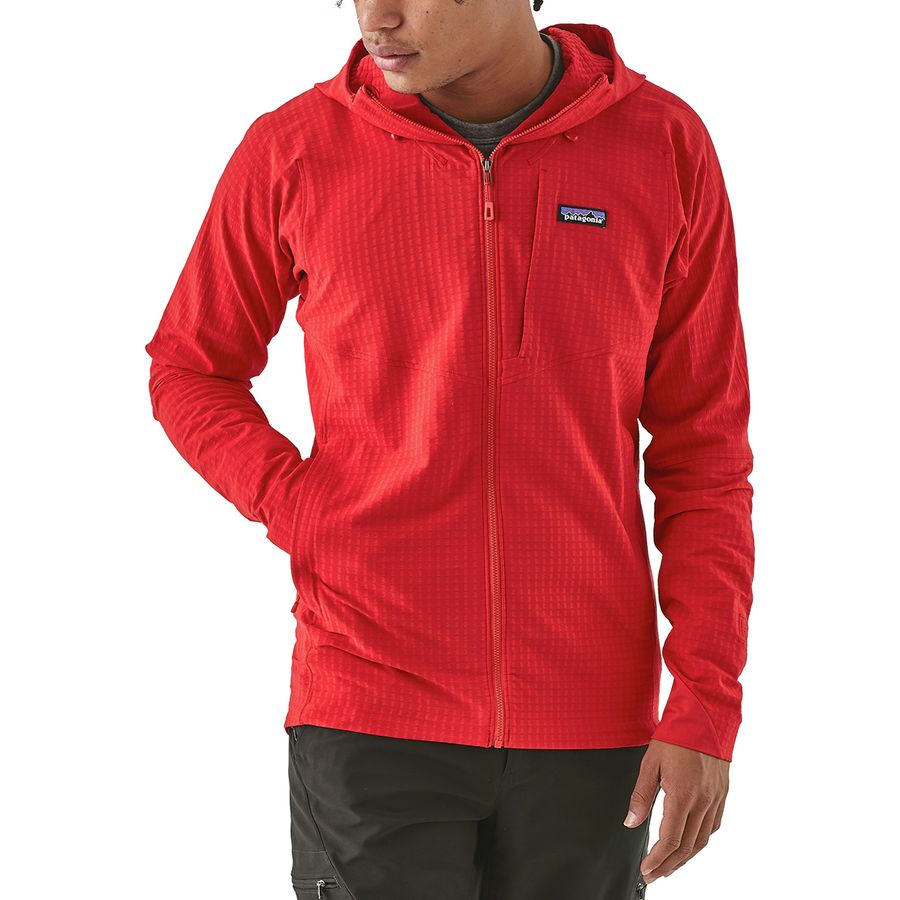 men's patagonia r1 coats & jackets with hood