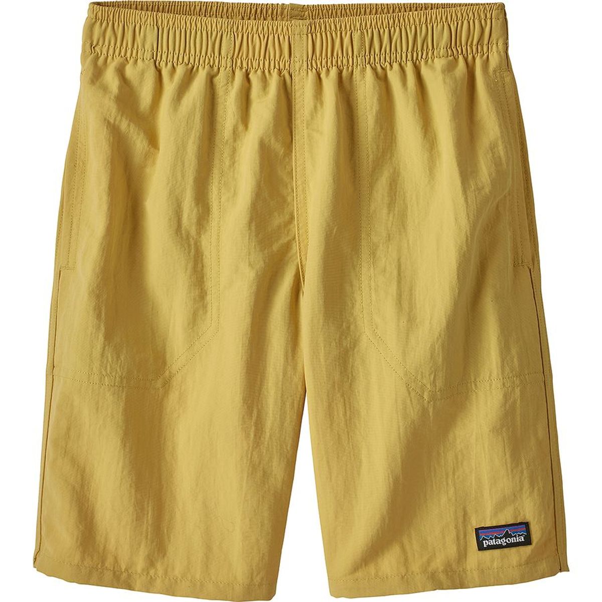 patagonia shorts yellow