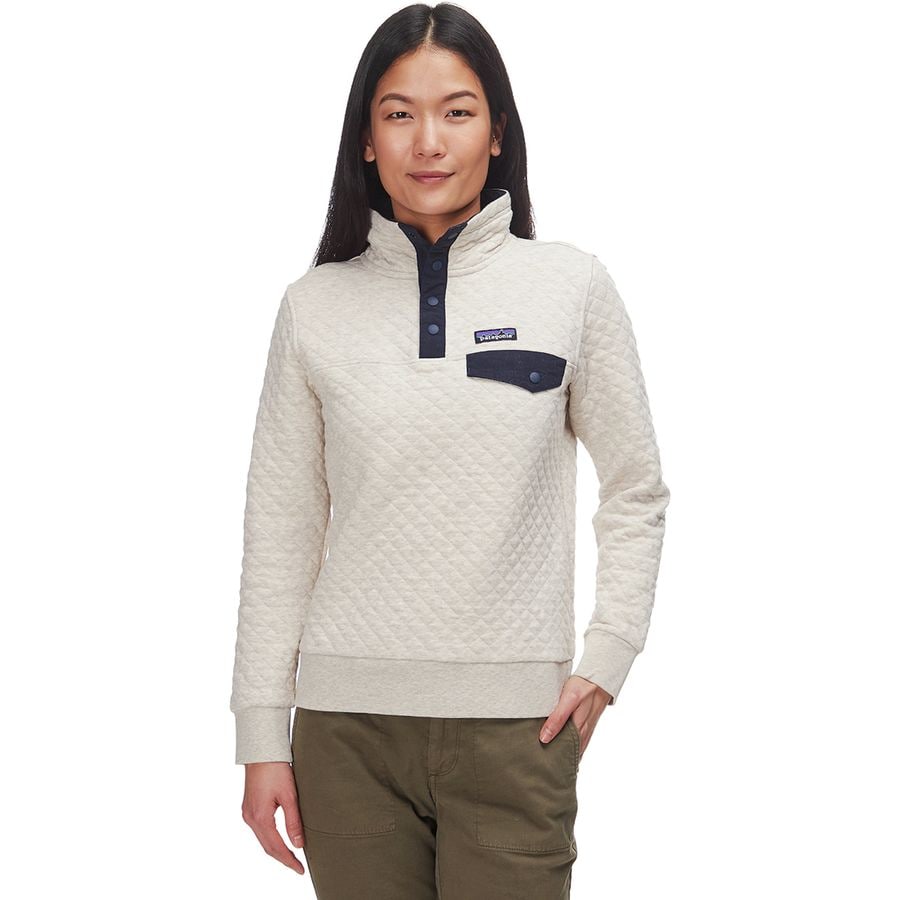 Patagonia Organic Cotton Quilt Snap-T Pullover Sweatshirt - Women's ...