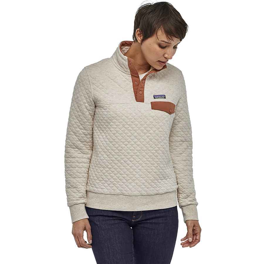Patagonia Organic Cotton Quilt Snap-T Pullover Sweatshirt - Women's