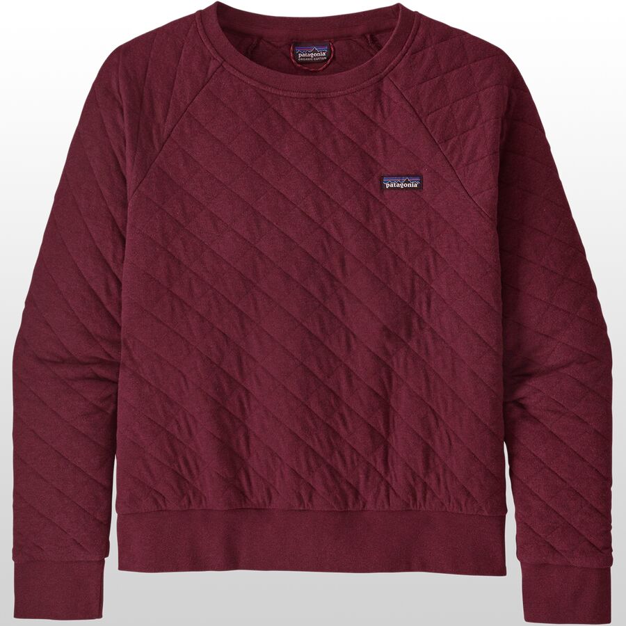 Patagonia Organic Cotton Quilt Crew Sweatshirt Women's