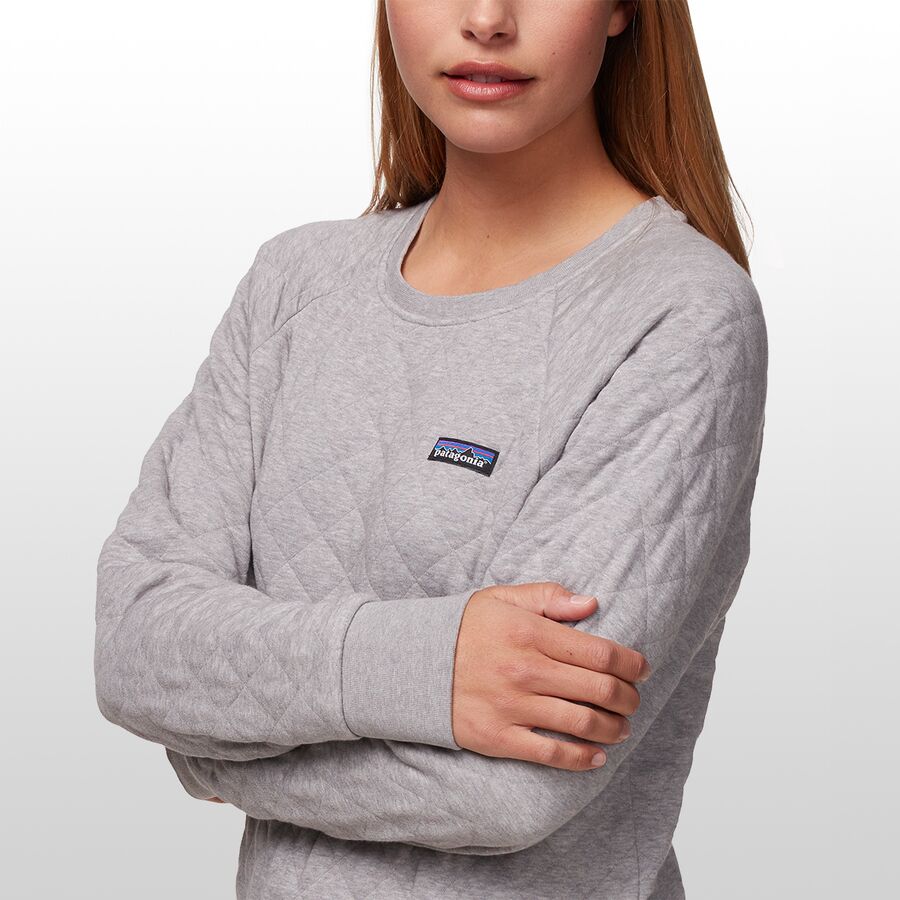 Patagonia Organic Cotton Quilt Crew Sweatshirt Women's