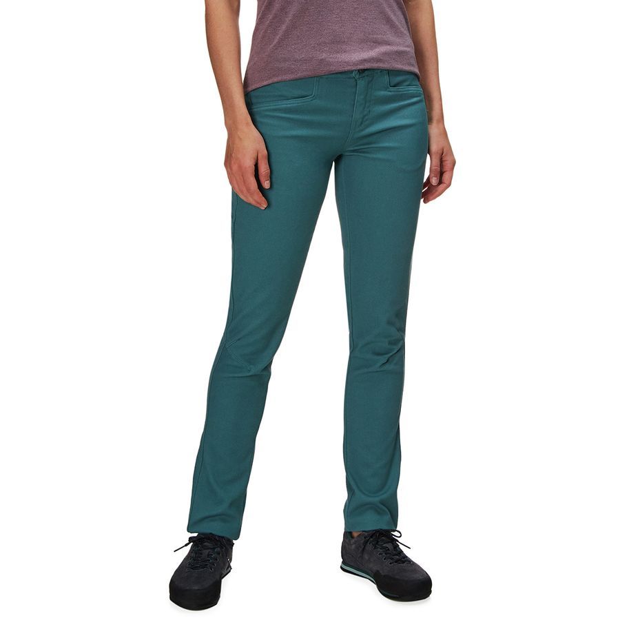 thumbnail image 2 of Rock Experience Women's Salathe Outdoor Pants – Jeans-Look Stretch Trousers With Reflective Prints 2 of 3
