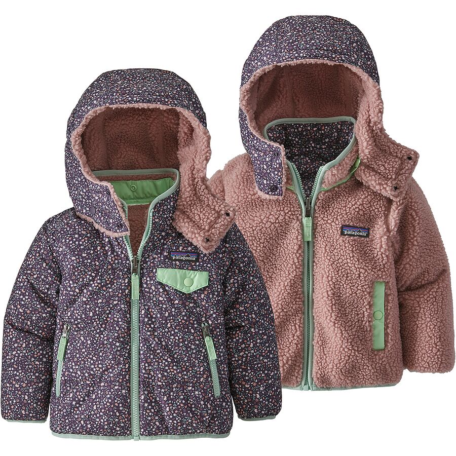 Patagonia Reversible Tribbles Hooded Jacket Toddler Girls'