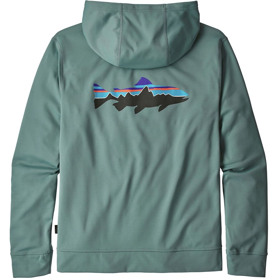 Patagonia Fitz Roy Trout Polycycle FullZip Hoodie Men's