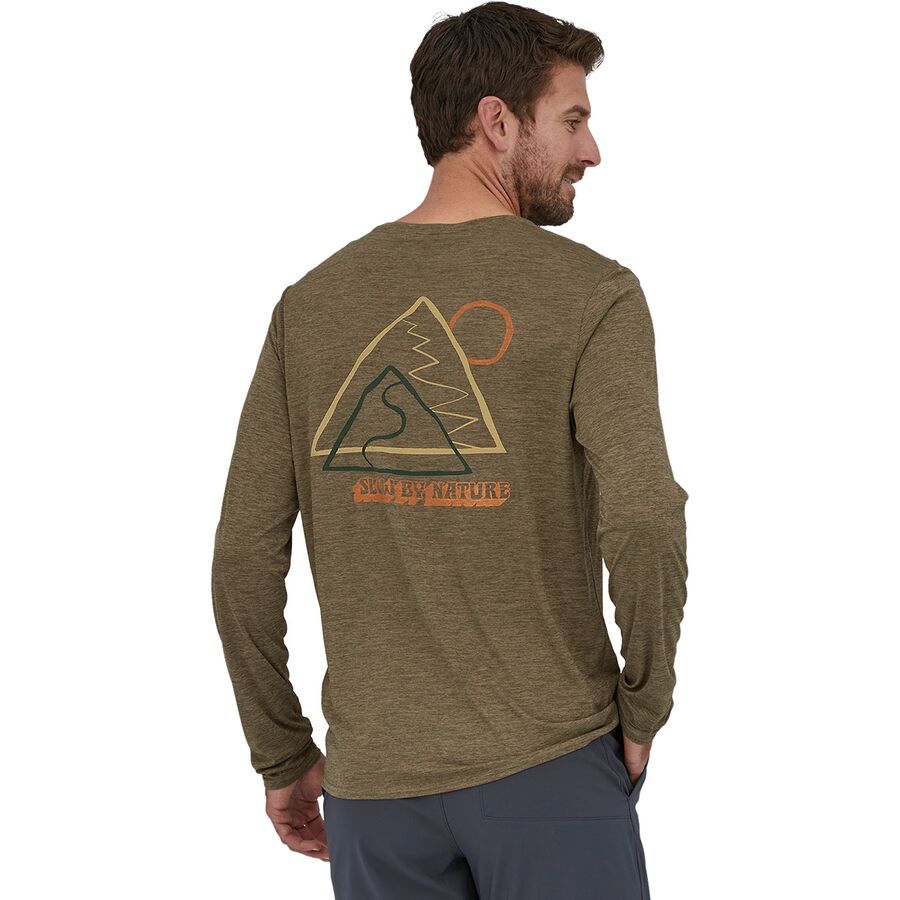 Capilene Cool Daily Graphic Long-Sleeve Shirt - Men's