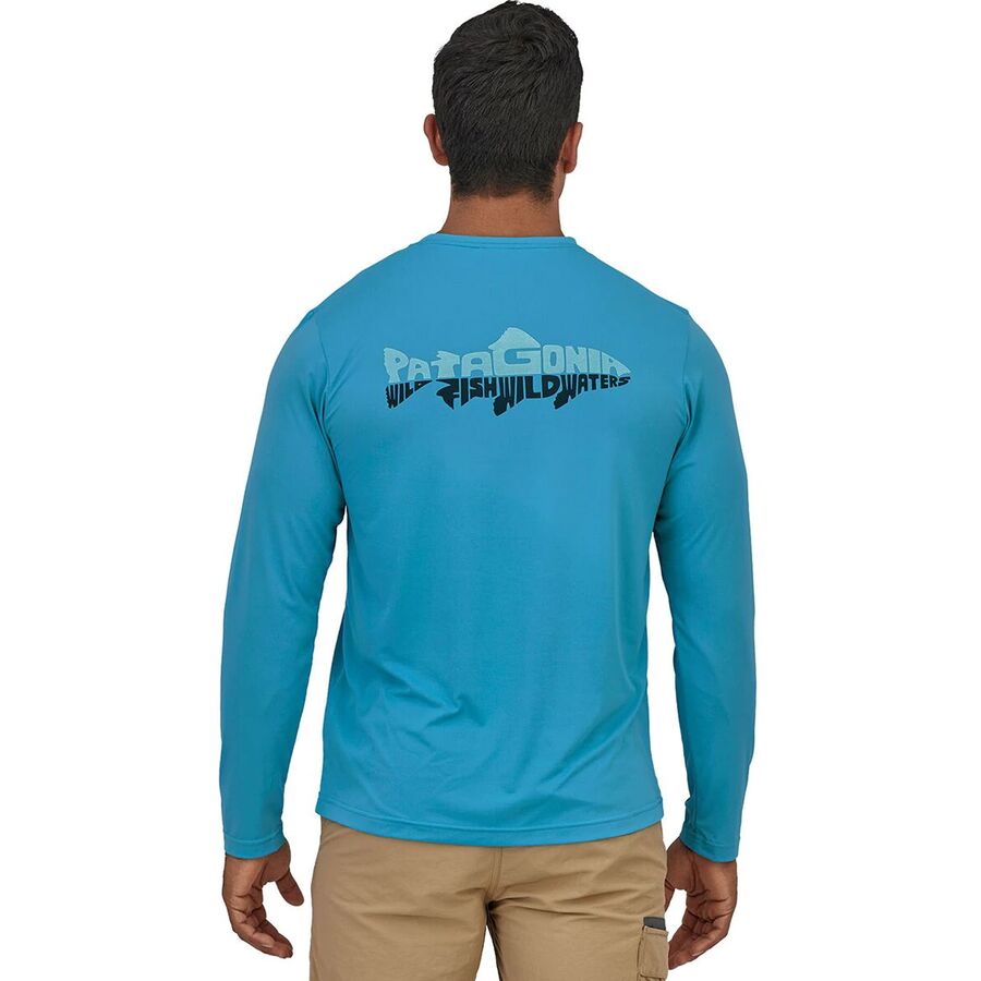 Capilene Cool Daily Fish Graphic Long-Sleeve T-Shirt - Men's