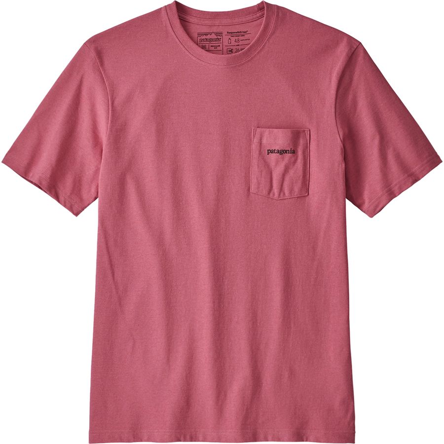 Patagonia Line Logo Ridge Pocket Responsibili-T-Shirt - Men's ...