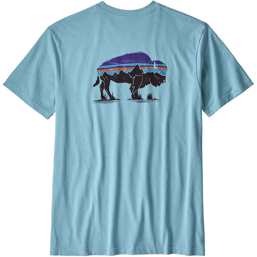 Patagonia Fitz Roy Bison Responsibili-T-Shirt - Men's | Backcountry.com