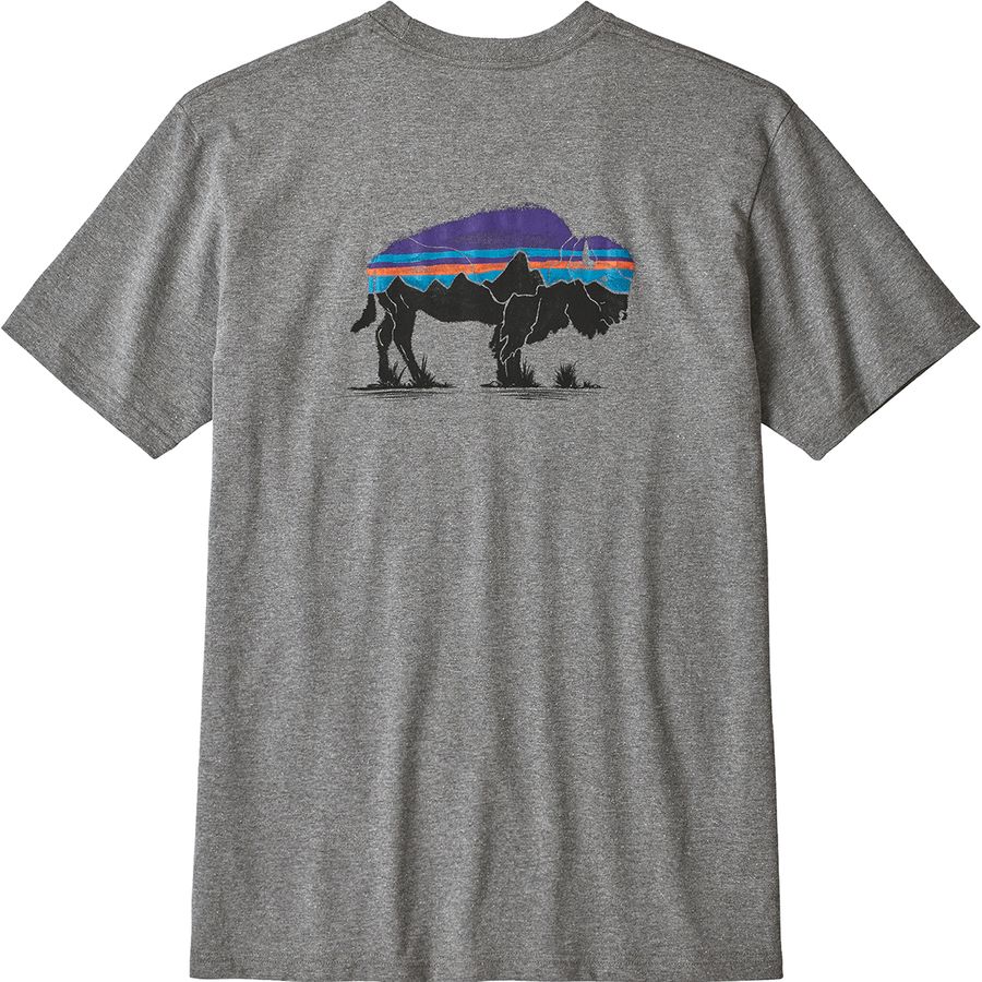 patagonia bison tee