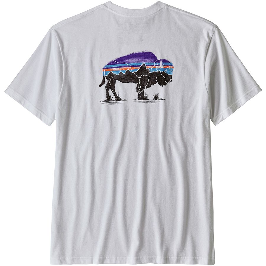 patagonia bison tee