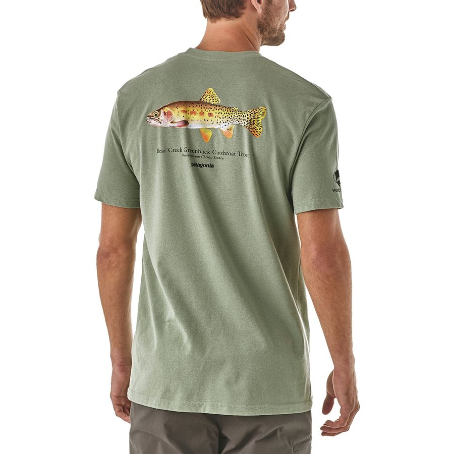 Patagonia Greenback Cutthroat World Trout Responsibili-T-Shirt - Men's | Backcountry.com