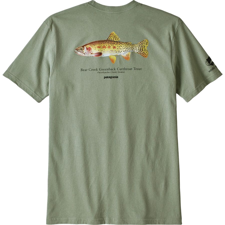 Patagonia Greenback Cutthroat World Trout Responsibili-T-Shirt - Men's | Backcountry.com
